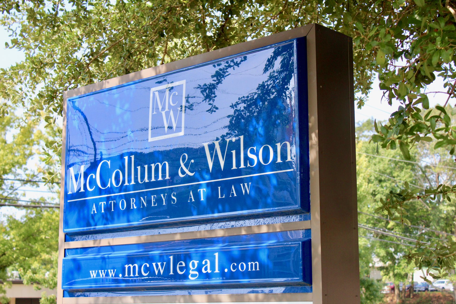 McCollum & Wilson Sign